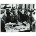 The Dambusters. Wonderful 8x10 photo from the war movie 'The Dambusters' signed by the late