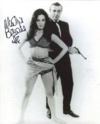 007 Bond Girl 8x10 inch Bond movie photo signed by actress Martine Beswick. All autographs come with