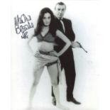 007 Bond Girl 8x10 inch Bond movie photo signed by actress Martine Beswick. All autographs come with