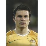 Mark Viduka Australia Signed 12 x 8 inch football photo. All autographs come with a Certificate of