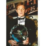 Gordon Strachan Leeds United Signed 12x 8 inch football photo. All autographs come with a