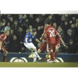 Dan Gosling Everton Signed 12 x 8 inch football photo. All autographs come with a Certificate of