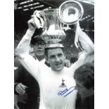 Dave Mackay Tottenham Signed 16 x 12 inch football photo. All autographs come with a Certificate