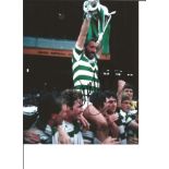 Danny McGrain Celtic Signed 10 x 8 inch football photo. All autographs come with a Certificate of