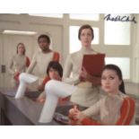 Space 1999. 8x10 TV Science fiction series photo signed by actress Melita Clarke. All autographs