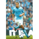 Football Jack Rodwell 10x8 signed colour photo pictured in action for Manchester City. All