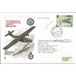 35th Anniversary of the Sighting of the Bismark 26th May 1941 signed pack of 3 FDC. Signed by Lt Cdr