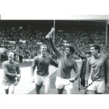 Martin Peters 66 England Signed 12 x 8 inch football photo. All autographs come with a Certificate