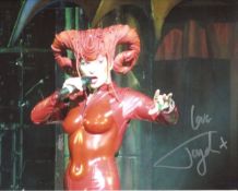 Toyah. Nice 8x10 photo signed by pop star and Quadrophenia actress Toyah Wilcox. All autographs come