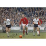 1966 World Cup winner. 8x12 inch photo from the 1966 World Cup Final signed by the late Jack