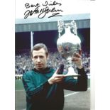 John Mcgovern Notts Forest Signed 12 x 8 inch football photo. All autographs come with a Certificate