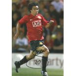 Football Fabio 12x8 signed colour photo pictured in action for Manchester United. All autographs