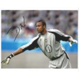 Football Dida 10x8 signed colour photo pictured in action for Brazil. All autographs come with a