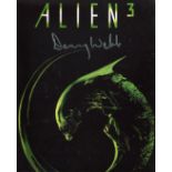 Alien 3 science fiction horror movie photo signed by actor Danny Webb. All autographs come with a
