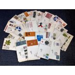 FDC collection includes 75 covers dating 1974-1977 subjects include British Trees, Fire Service,