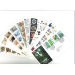 GB FDC collection includes 10 covers dating 1989 to 1990 subjects include Birds, Microscopes,