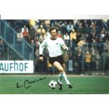 Franz Beckenbauer Germany Signed 12x 8 inch football photo. All autographs come with a Certificate