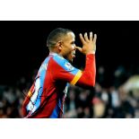 Jason Puncheon Crystal Palace Signed 12 x 8 inch football photo. All autographs come with a