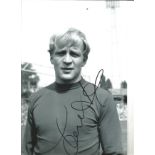 Francis Lee Manchester City Signed 12 x 8 inch football photo. All autographs come with a