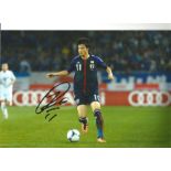 Ryo Miyaichi Japan Signed 12 x 8 inch football photo. All autographs come with a Certificate of