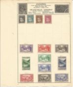 Andorra (French) stamp collection 1 loose album sleeve 14 stamps mainly mint dating 1932 to 1936. We
