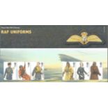 RAF Uniforms Royal Mail mint stamps presentation pack. We combine postage on multiple winning lots