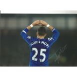 Ramiro Funes Mori Everton Signed 12 x 8 inch football photo. All autographs come with a