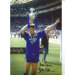 Steve Walsh Leicester City Signed 12 x 8 inch football photo. All autographs come with a