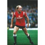 Alan Brazil Man United Signed 10 x 8 inch football photo. All autographs come with a Certificate