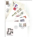 Norway FDC collection 21 covers dating 1980 to 1991. We combine postage on multiple winning lots and