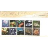 Sealife Royal Mint Stamp presentation pack. We combine postage on multiple winning lots and can ship