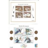 Norway stamp collection 2 miniature sheets dating 1991. We combine postage on multiple winning