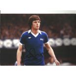 Duncan McKenzie Everton signed 12x8 inch football photo. All autographs come with a Certificate of