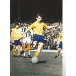 Joe Royle Everton Signed 12 x 8 inch football photo. All autographs come with a Certificate of