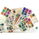 European Stamp Collection 42 post cards some interesting stamps from countries such as Norway,