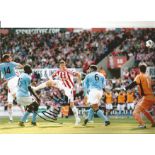Aleix Garcia Manchester City Signed 12 x 8 inch football photo. All autographs come with a