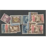 German stamp collection 1 stock card 11 stamps dated 1942 catalogue value £30. We combine postage on