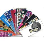 Australia stamp collection 11 presentation packs dated 1970/1971 subjects include Rehabilitation