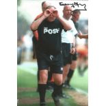 Barry Fry Signed 12 x 8 inch football colour photo. All autographs come with a Certificate of