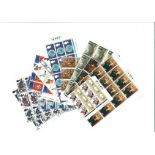 GB stamp collection 12 mint part sheets unmounted dating 1966 to 1970. We combine postage on