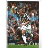 Alan Shearer Newcastle Signed 12 x 8 inch football photo. All autographs come with a Certificate