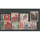 German stamp collection 1 stock card 17 stamps dated 1939 catalogue value £74. We combine postage on