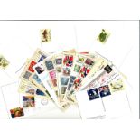 European post collection includes 15 GB covers and 10 vintage post cards from Norway. We combine