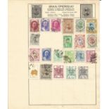 Iran (Persia) stamp collection 2 loose album pages some interesting stamps. We combine postage on