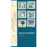 World of Invention Royal Mail mint stamps presentation pack. We combine postage on multiple