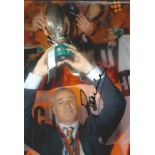 Claudio Ranieri Valencia signed 12 x 8 colour football photo. All autographs come with a Certificate