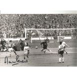 Martin Peters 66 England Signed 12 x 8 inch football photo. All autographs come with a Certificate