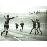 Ian St john Liverpool Signed 12 x 8 inch football photo. All autographs come with a Certificate of