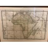 Four large maps by A H Brue, 1826,