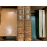 Large collection of books,